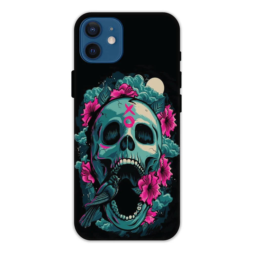 Skeleton Rose Hard Case Apple iPhone 12 Mini Models