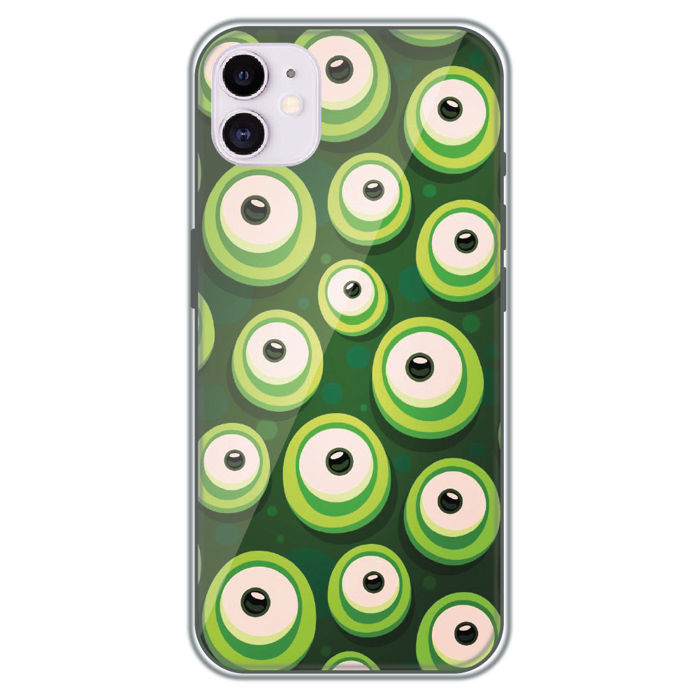 Alien Eyes - Printed Silicone Case for Apple iPhone 12 Mini