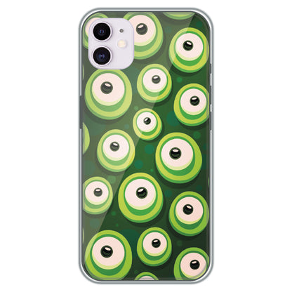 Alien Eyes - Printed Silicone Case for Apple iPhone 12 Mini