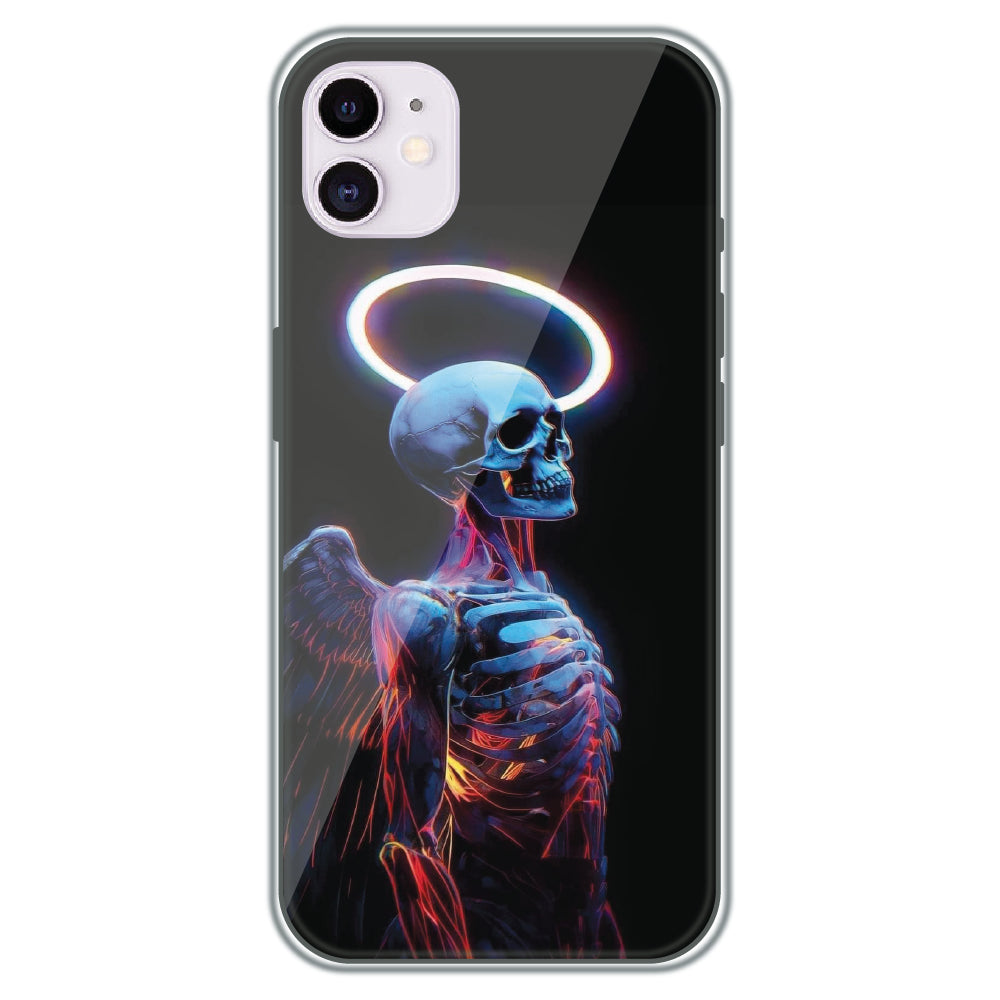 Angel Skeleton - Printed Silicone Case for Apple iPhone 12 Mini