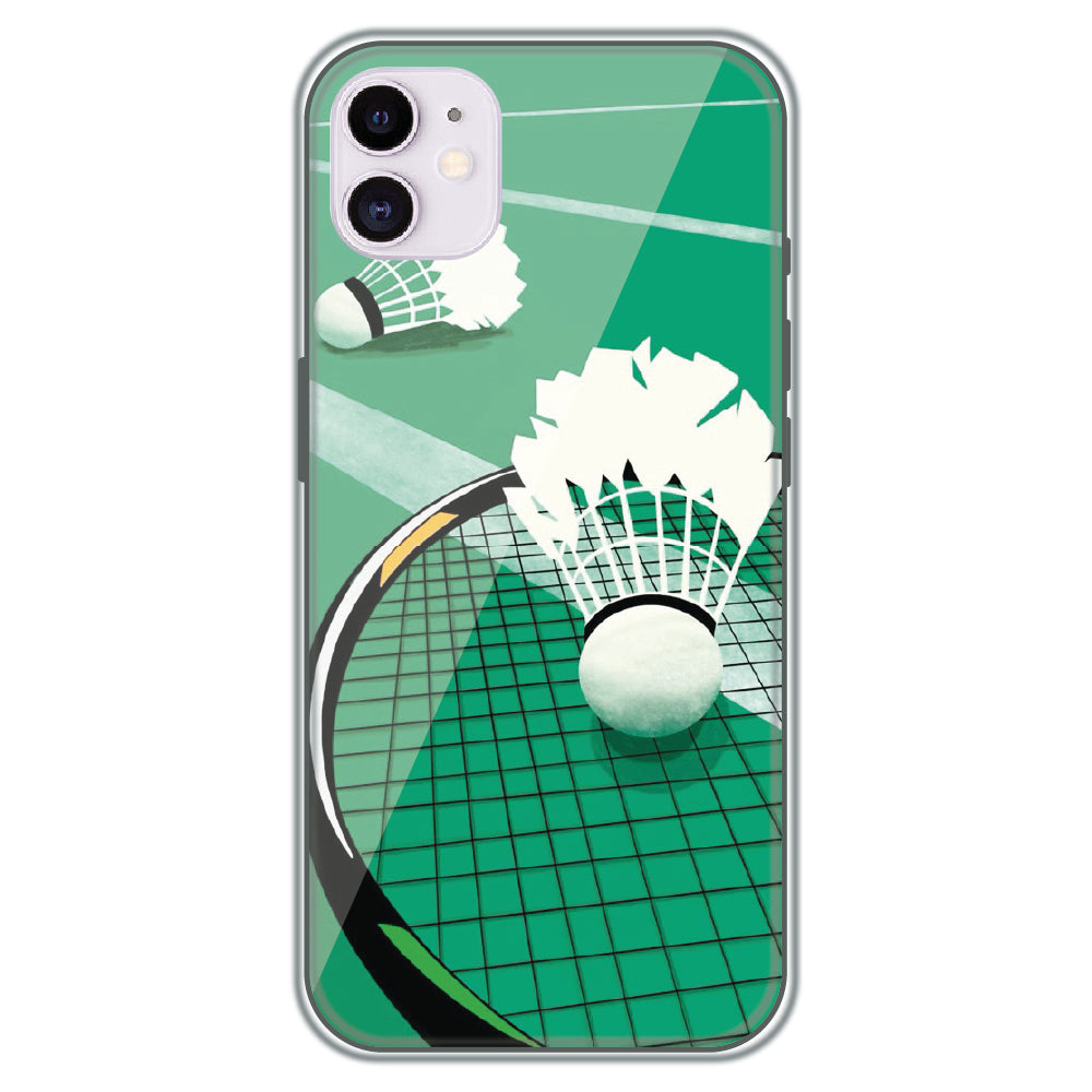 Badminton Smash - Printed Silicone Case for Apple iPhone 12 Mini