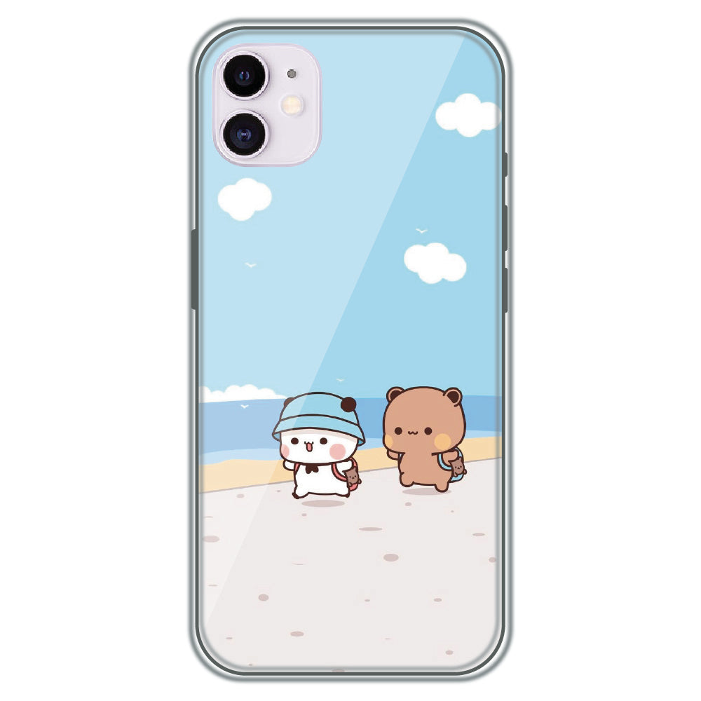 Beach Buddies - Printed Silicone Case for Apple iPhone 12 Mini