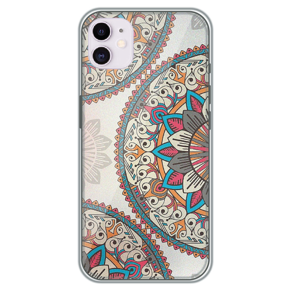 Boho Mandala - Printed Silicone Case for Apple iPhone 12 Mini