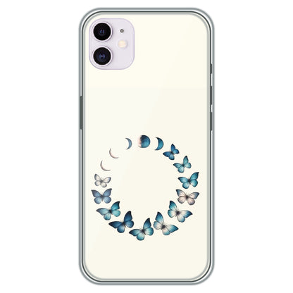 Butterfly Moon Cycle - Printed Silicone Case for Apple iPhone 12 Mini