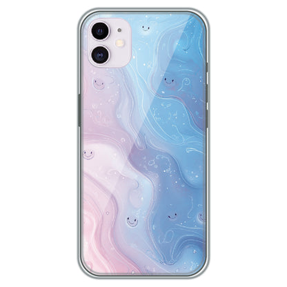 Dreamy Marble Smiles - Printed Silicone Case for Apple iPhone 12 Mini