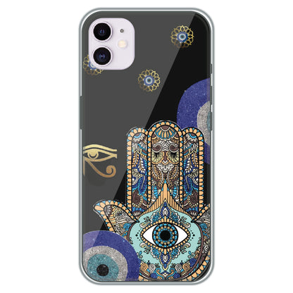 Hamsa Protection - Printed Silicone Case for Apple iPhone 12 Mini