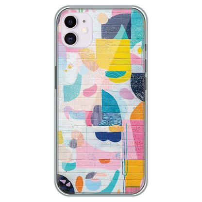 Painted Wall Mural - Printed Silicone Case for Apple iPhone 12 Mini
