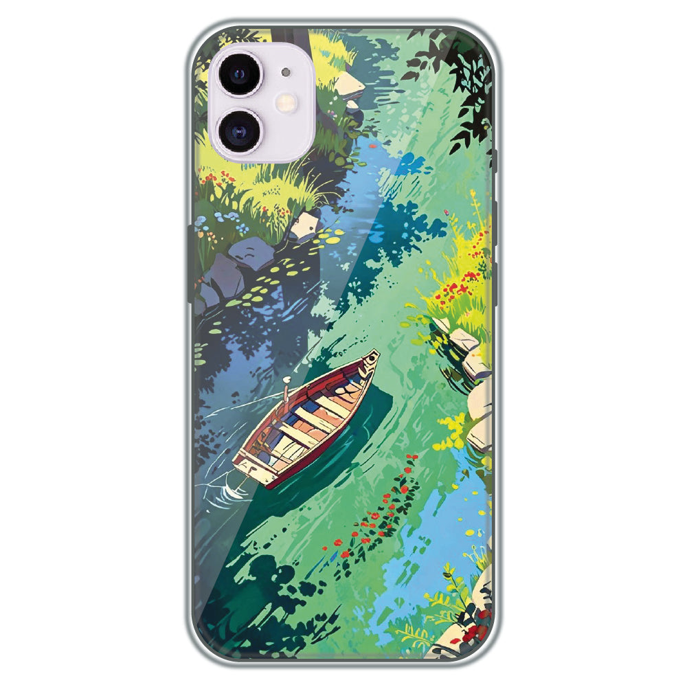 River Journey - Printed Silicone Case for Apple iPhone 12 Mini