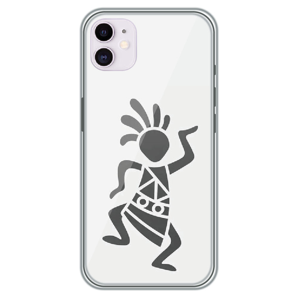 Tribal Dancer - Printed Silicone Case for Apple iPhone 12 Mini