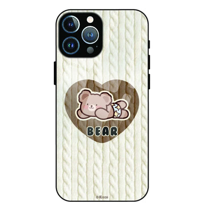 Bear Heart - Glass Case For Apple iPhone 12 Pro