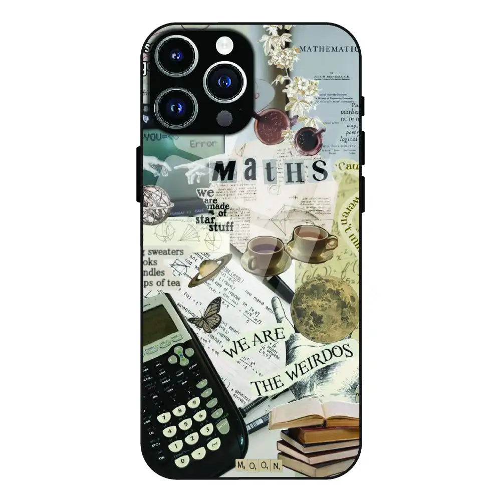 Study Vibes Maths - Glass Case For Apple iPhone 12 Pro Max