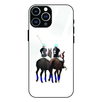 Polo Riders - Glass Case For Apple iPhone 12 Pro Max