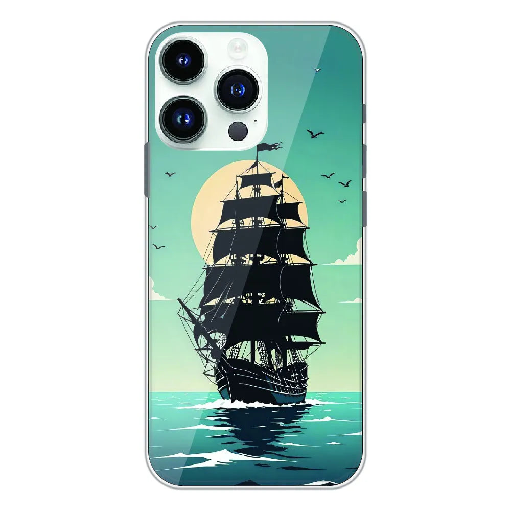 Nautical Sea Adventure - Printed Silicone Case For Apple iPhone 12 Pro Max