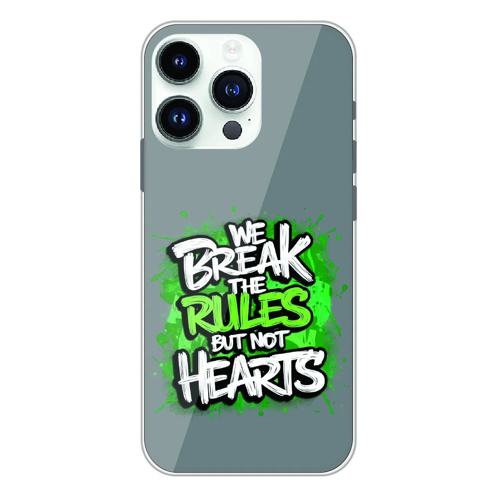 Break the Rules Quote - Printed Silicone Case For Apple iPhone 12 Pro Max