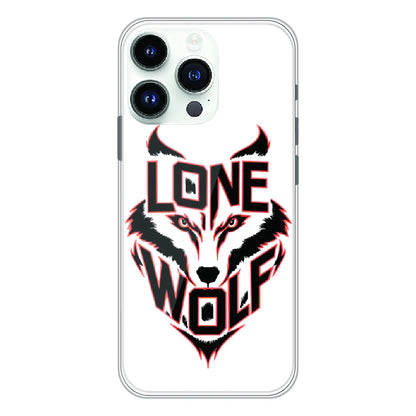 Lone Wolf Power Art - Printed Silicone Case For Apple iPhone 12 Pro Max