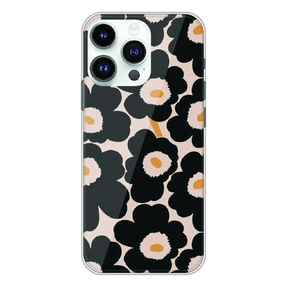 Bold Black Daisy Bloom - Printed Silicone Case For Apple iPhone 12 Pro Max