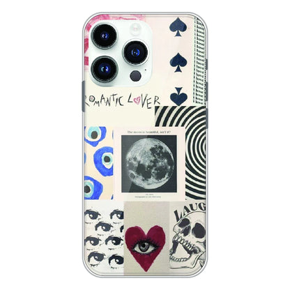 Romantic Art Collage - Printed Silicone Case For Apple iPhone 12 Pro Max