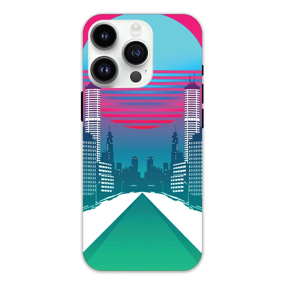 Citylight Synthwave Apple Hard Case Apple iPhone 12 pro max Models