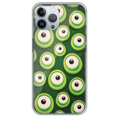 Alien Eyes - Printed Silicone Case for Apple iPhone 12 Pro Max