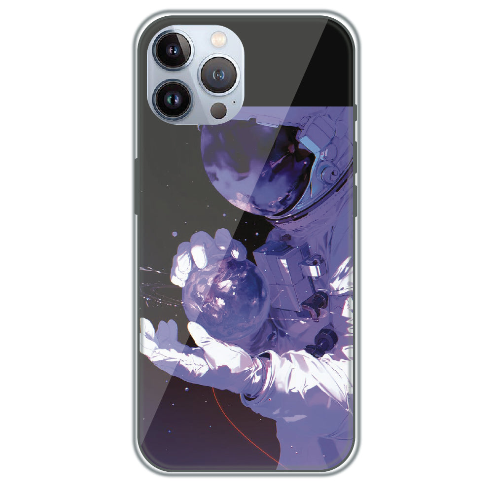 Astronaut in Space - Printed Silicone Case for Apple iPhone 12 Pro Max