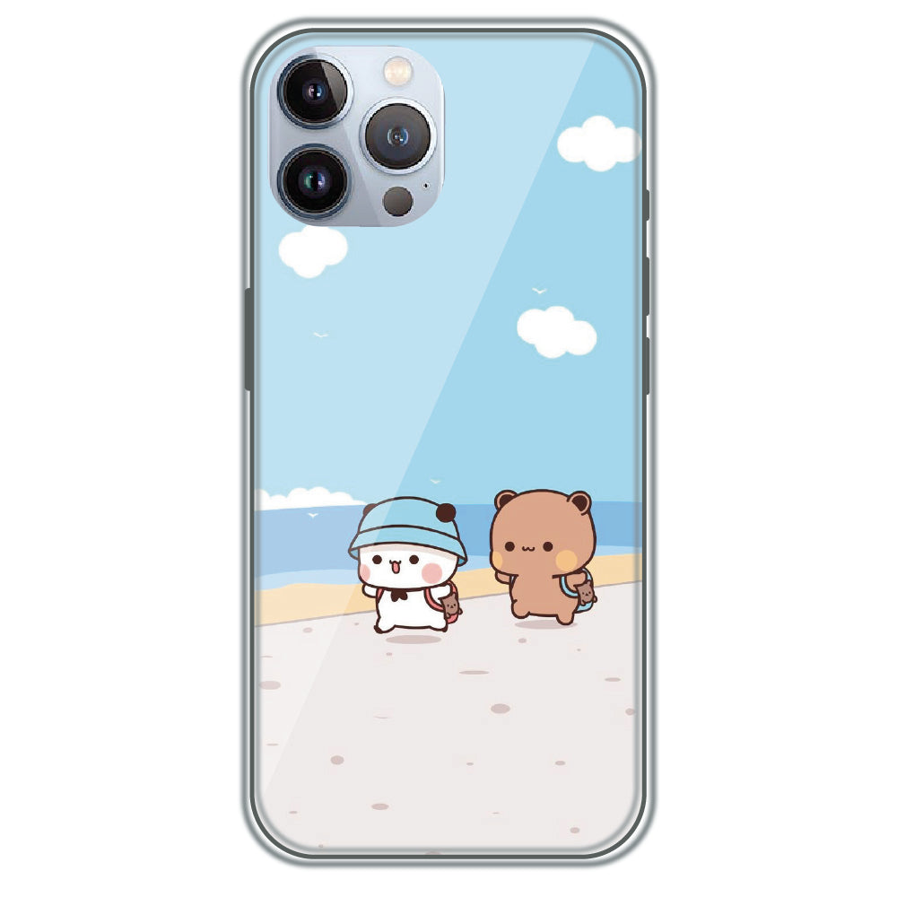Beach Buddies - Printed Silicone Case for Apple iPhone 12 Pro Max