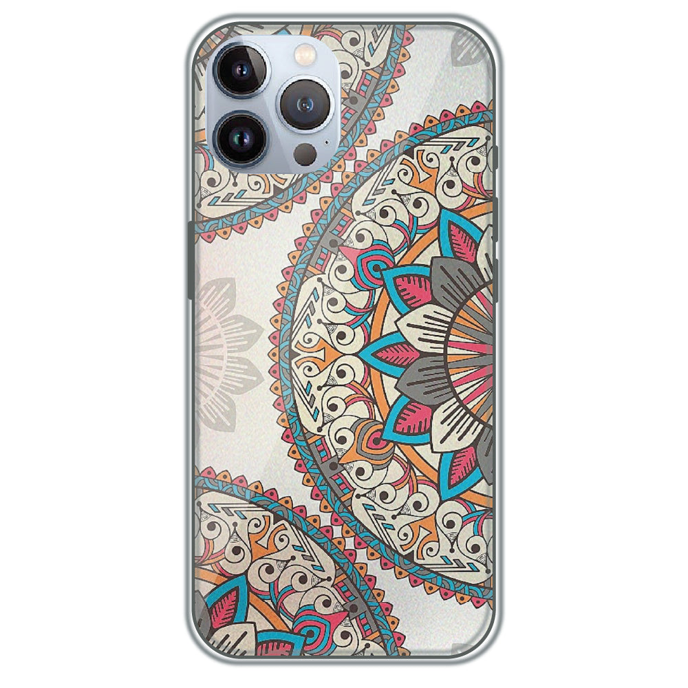 Boho Mandala - Printed Silicone Case for Apple iPhone 12 Pro Max