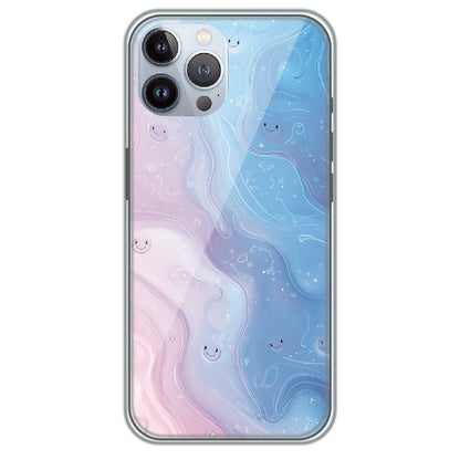 Dreamy Marble Smiles - Printed Silicone Case for Apple iPhone 12 Pro Max
