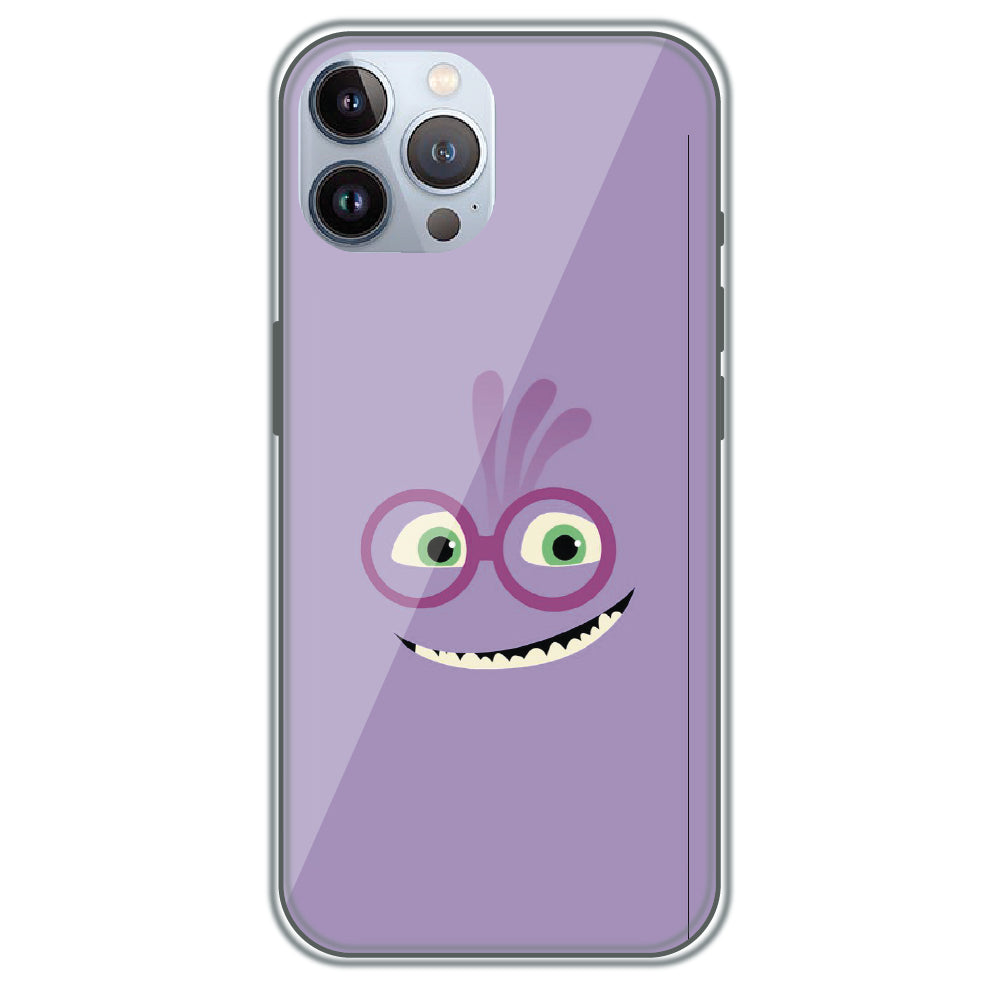 Grinning Purple Monster - Printed Silicone Case for Apple iPhone 12 Pro Max