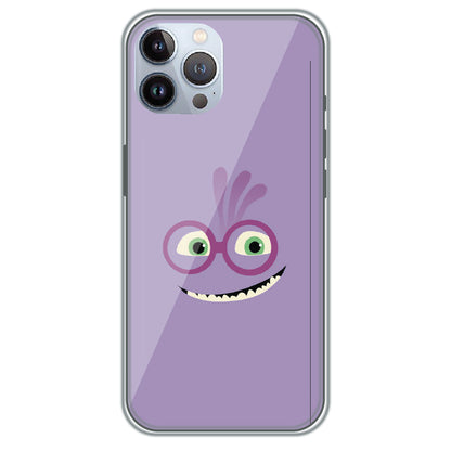 Grinning Purple Monster - Printed Silicone Case for Apple iPhone 12 Pro Max