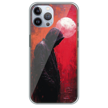 Hooded Silhouette - Printed Silicone Case for Apple iPhone 12 Pro Max