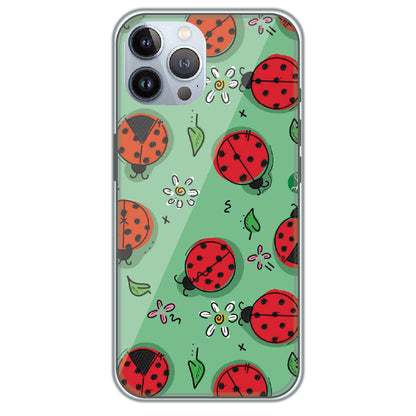 Ladybug Garden - Printed Silicone Case for Apple iPhone 12 Pro Max