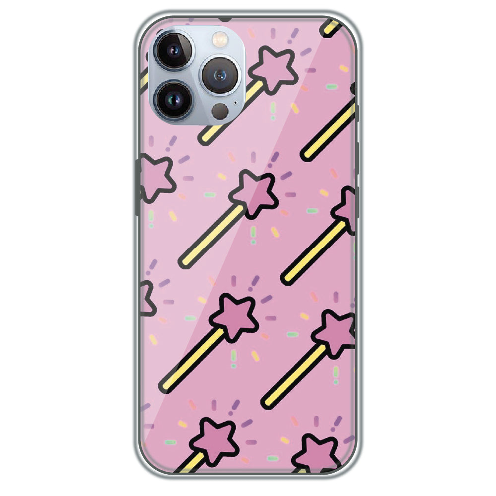 Magic Star Wands - Printed Silicone Case for Apple iPhone 12 Pro Max