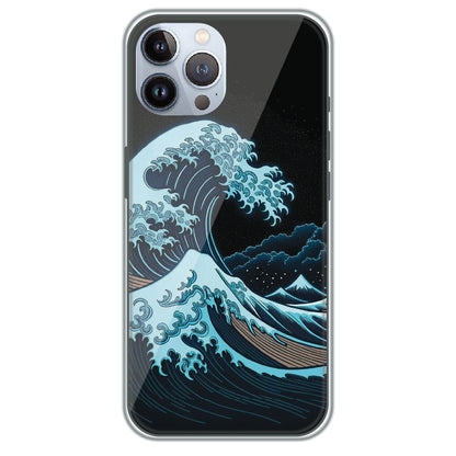 Midnight Tsunami - Printed Silicone Case for Apple iPhone 12 Pro Max