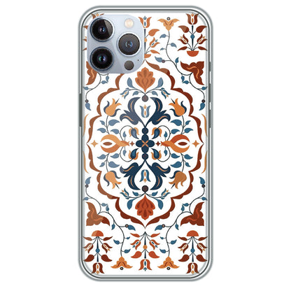 Ottoman Floral Medallion - Printed Silicone Case for Apple iPhone 12 Pro Max