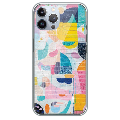 Painted Wall Mural - Printed Silicone Case for Apple iPhone 12 Pro Max