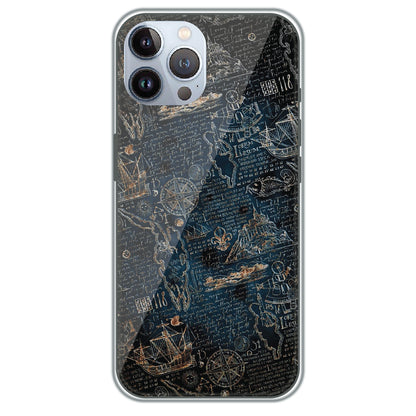 Pirate's Treasure Map - Printed Silicone Case for Apple iPhone 12 Pro Max