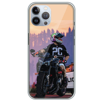 Sunset Rider - Printed Silicone Case for Apple iPhone 12 Pro Max