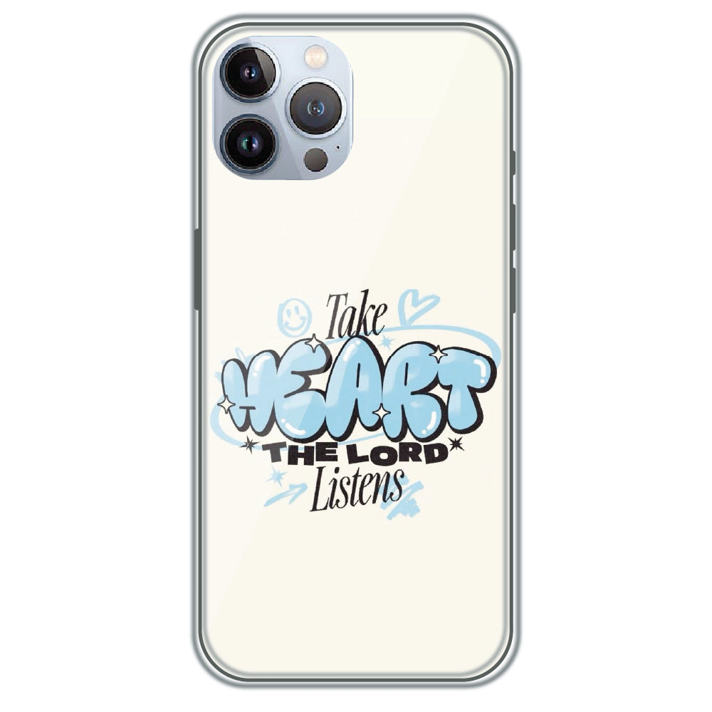Take Heart - Printed Silicone Case for Apple iPhone 12 Pro Max