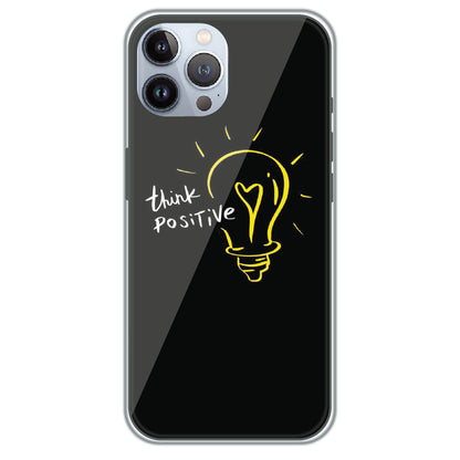 Think Positive - Printed Silicone Case for Apple iPhone 12 Pro Max