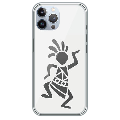 Tribal Dancer - Printed Silicone Case for Apple iPhone 12 Pro Max