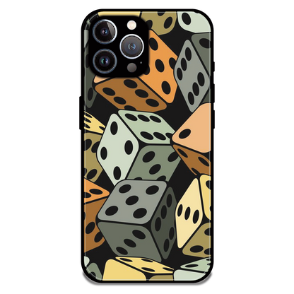 Dice - Glossy Metal Silicone Case For Apple iPhone 12 Pro Max
