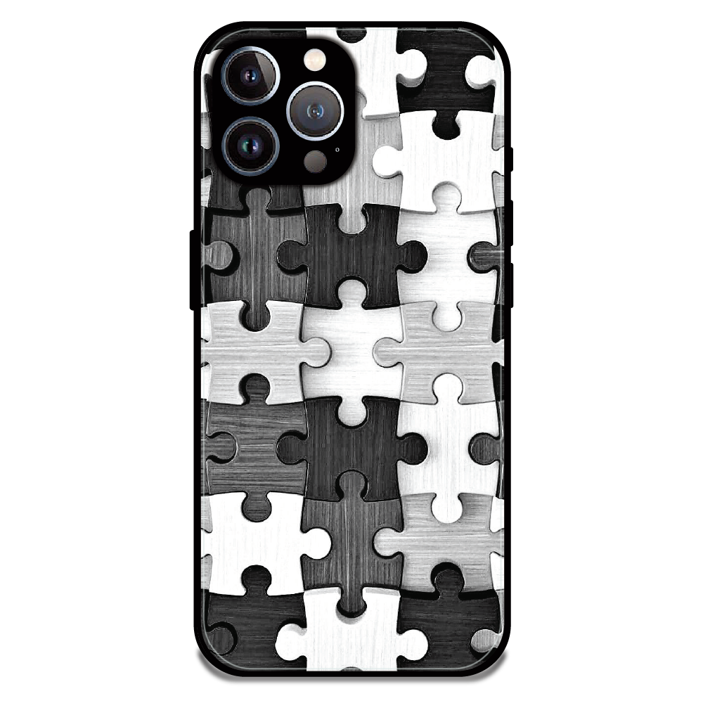 Maze - Glossy Metal Silicone Case For Apple iPhone 12 Pro Max