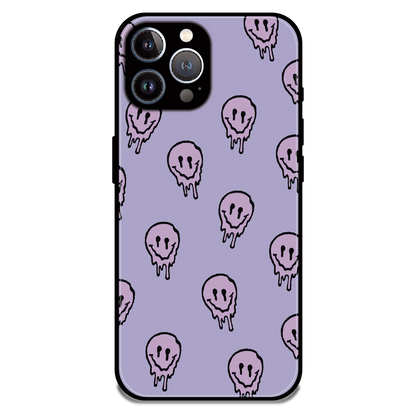 Funny Ghost - Glossy Metal Silicone Case For Apple iPhone 12 Pro Max