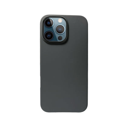 Black Liquid Silicone Case For Apple iPhone Models