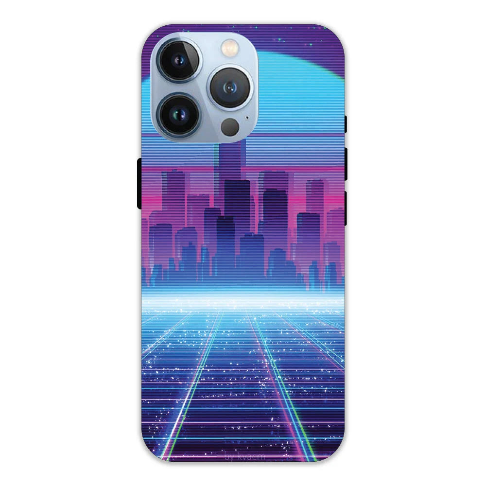 Cityscape Synthwave Hard Case Apple iPhone 12 Pro Models