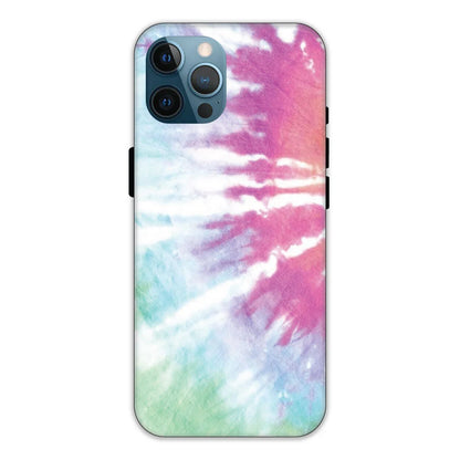 3 Color Splash Tie Dye Hard Case Apple iPhone 12 Pro Models