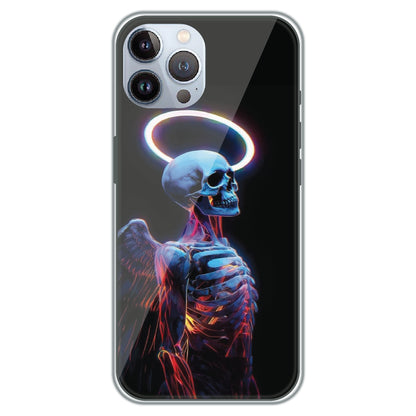 Angel Skeleton - Printed Silicone Case for Apple iPhone 12 Pro