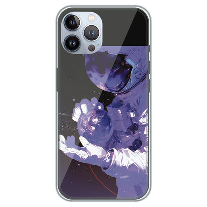 Astronaut in Space - Printed Silicone Case for Apple iPhone 12 Pro