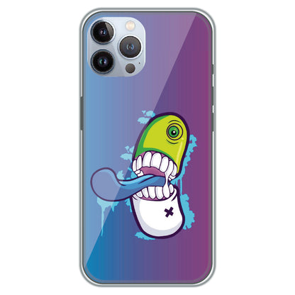 Chomp Pill Monster - Printed Silicone Case for Apple iPhone 12 Pro
