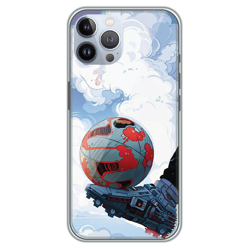 Cyber Football - Printed Silicone Case for Apple iPhone 12 Pro